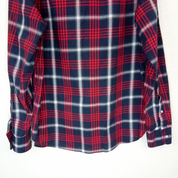 J. Crew Men's 100% Cotton Plaid Button Down Shirt - Picture 13 of 14